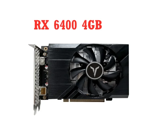 Yeston Radeon Rx 6400 4Gb Gddr6 Ta 64Bit 6Nm Gpu Core 2321Mhz Schede Grafiche Video Da Gioco Dp/Hd Per Pc Desktop Da Gioco Per Computer