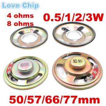 Altoparlante Impermeabile 4 ohm 8 ohm 0.5/1/2/3 watt 0.5W 1W 2W 3W 5W 4R 8R Diametro 40mm 45mm 50MM 57MM 66MM 77MM 5/6.6CM