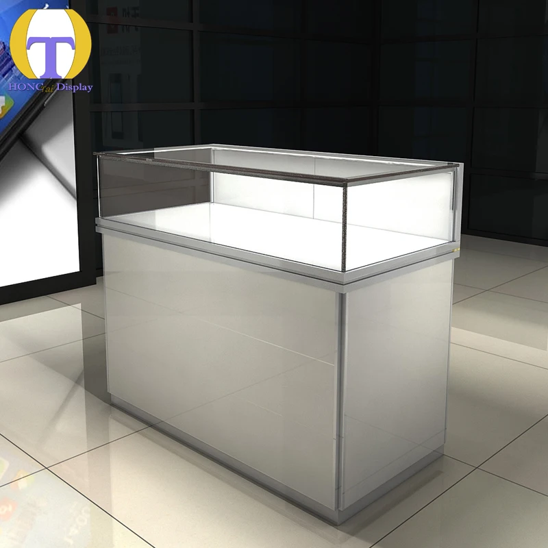 ארון תצוגה לתכשיטים מזכוכית יפה ופונקציונלי עם אחסון פנימי, יכולת אחסון מקורית