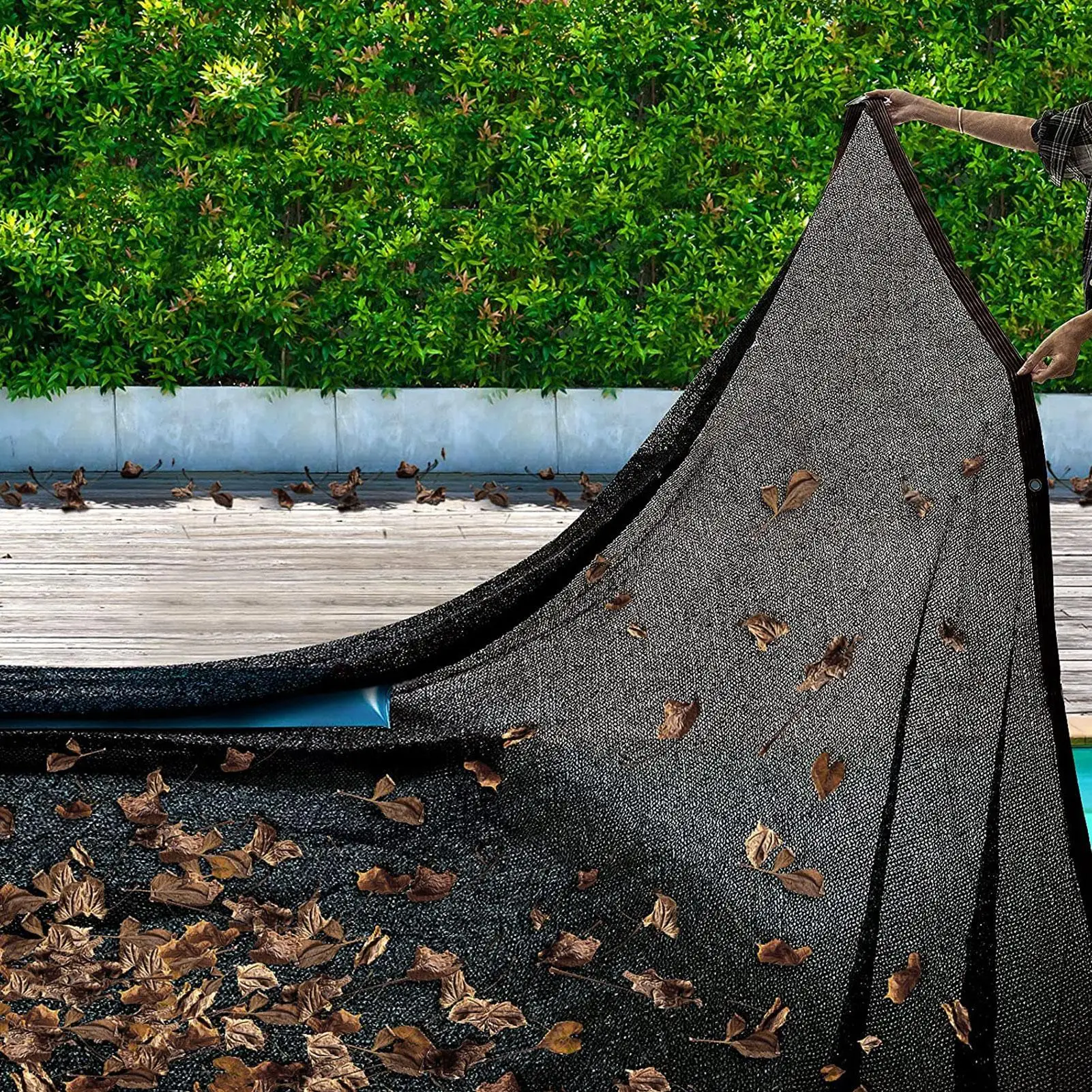 Pool Leaf Net Cover Inground Pool Net Cover Fine Mesh Netting Screen Swimming Pool Leaf Cover Pool Screen Cover Pond Net Covers