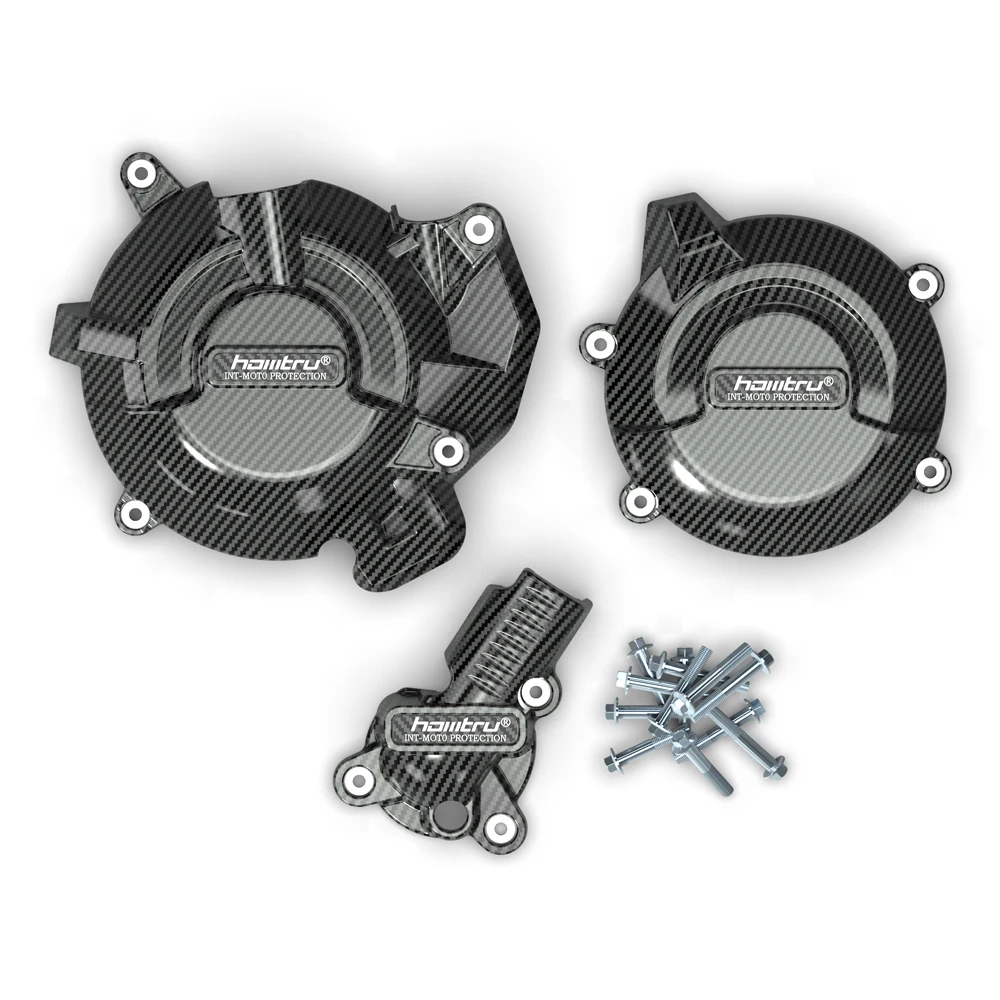 Engine Protection Cover carbon-look For CFmoto 800NK-800MT-Ibex 800T Ibex 800S