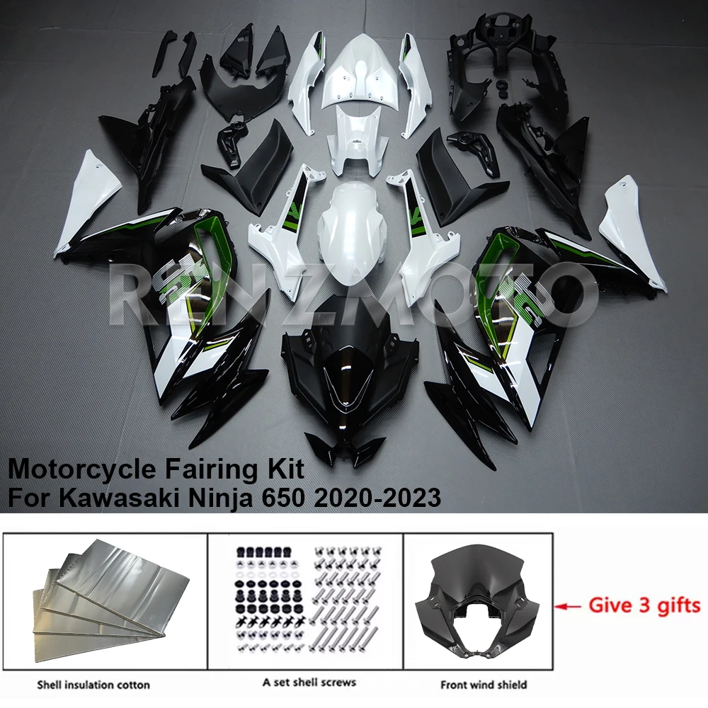 

For Kawasaki Ninja 650 2020-2023 Fairing Motorcycle Set Body Kit Decoration Plastic Guard Plate Accessories Shell K0622-104a