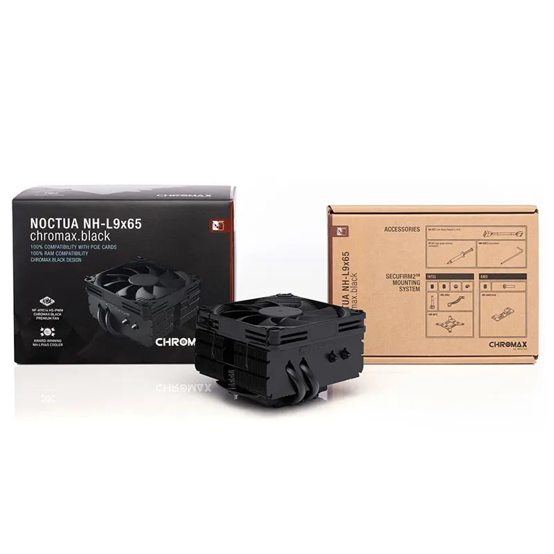 Noctua NH-L9x65 chromax.black CPUクーラー Amazon.com: Noctua NH-L9x65 chromax.Black, Premium Low