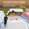 Cgoldenwall Commercial Meat Slicer 240W Meat Slicer Machine, 0-0.7"" Adjustable Thickness Electric Deli Meat Cheese Food 4