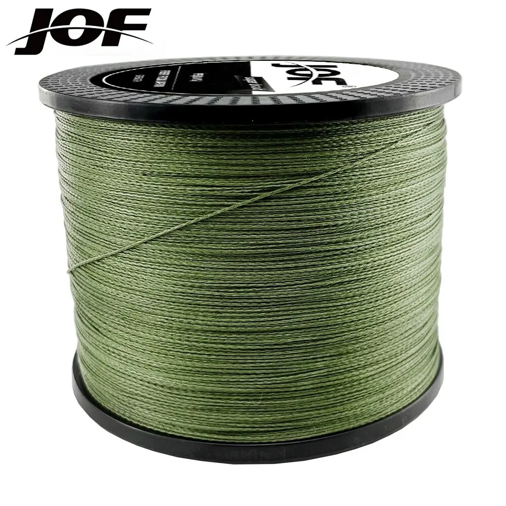 JOF 4 Strands Braided Fishing Line fishing line Multifilament 300M 500M 1000M Carp Fishing Japanese Braided Wire Accessories Pe Line