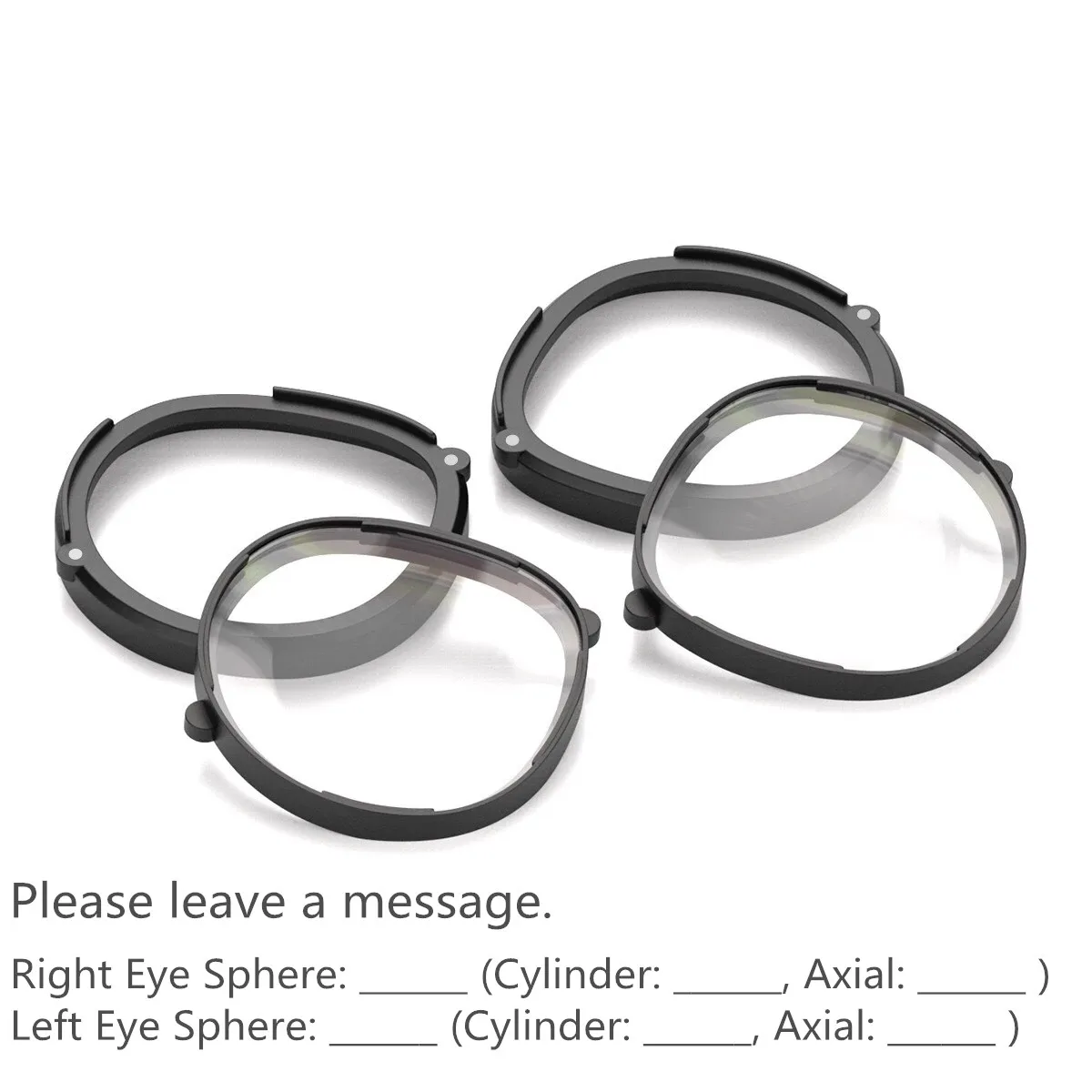 For Oculus Quest 2 VR Magnetic Eyeglass Anti Blue Glasses Quick Disassemble Clip Lens Protection Shortsighted Myopia Frame 