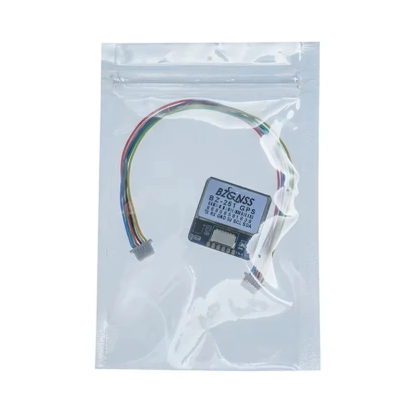 BZGNSS BZ-251 BZ-181 BZ-121 GPS 모듈, 듀얼 프로토콜 FPV 리턴 호버 F7 F4 비행 제어, 고정 날개 리턴 구조 드론 모델