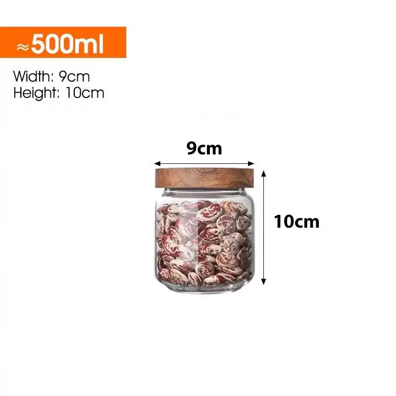 TIANYI-Bocal De Rangement En Verre De 750 Ml ... - Rakuten