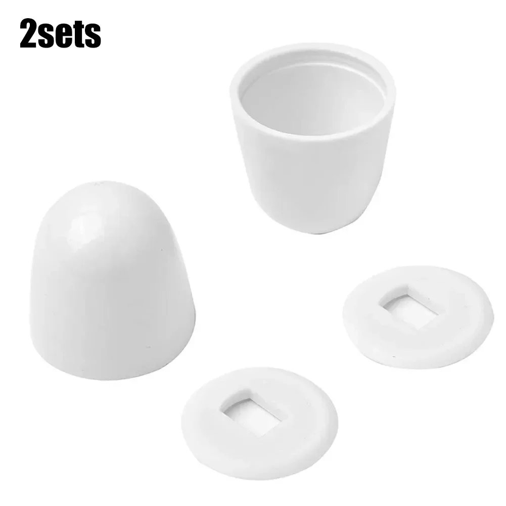 Toilet Seat Accessories 2 Pair Of Plastic Stinkpot Bolt Cover Toilet Anchor Screw Cap For Home Toilet Accessories Bathroom Fixture