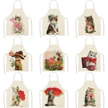 

Cute Cat Multifunctional Kitchen Apron Chef Apron Apron Kids Kids Kitchen Linen Apron Apron Kitchen Custom Apron Baking Mats