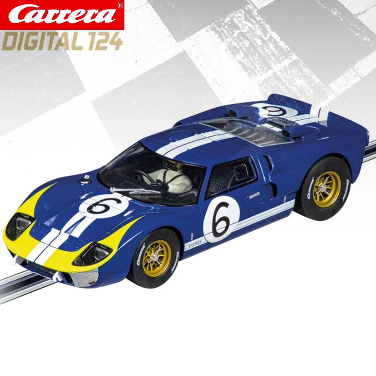 Carreraスロットカーデジタル124、23896、フォードgt40、mkii、no.4 