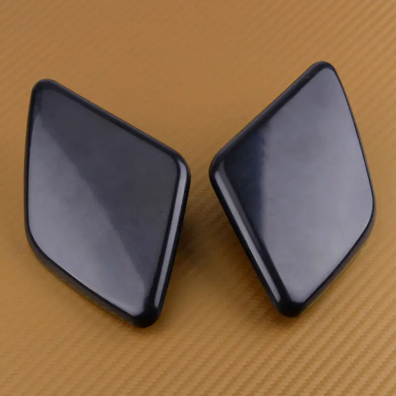 Front car headlight washer nozzle cover washer cap cover headlight pair fit for VOLVO XC90 2007 2014 left right 39875253 39875254 bumper plastic