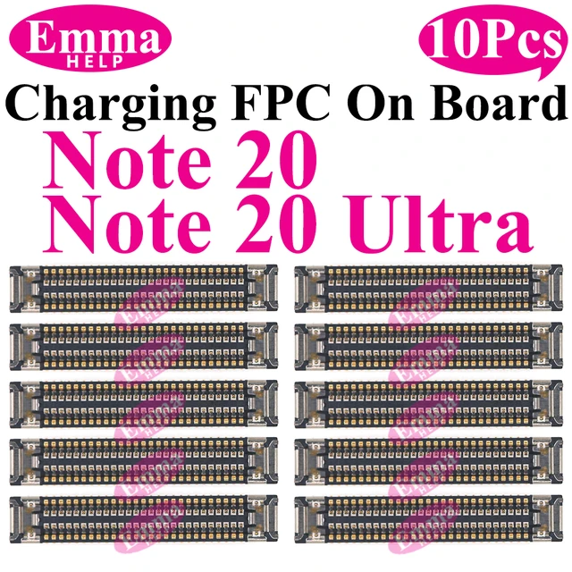 شحن USB موصل FPC على متنها ، ميناء قفص الاتهام ، S23 ، S24 ، S22 الترا ، S21 Plus ، Note 20 FE ، S21FE ، S10 ، S10