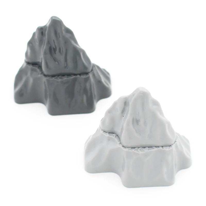 

Основа для панели кубики MOC Rock 6x4 Top 2x4 City Hill DIY, пещера, камень, джунгли, строительные блоки, игрушки, совместимы с обзором