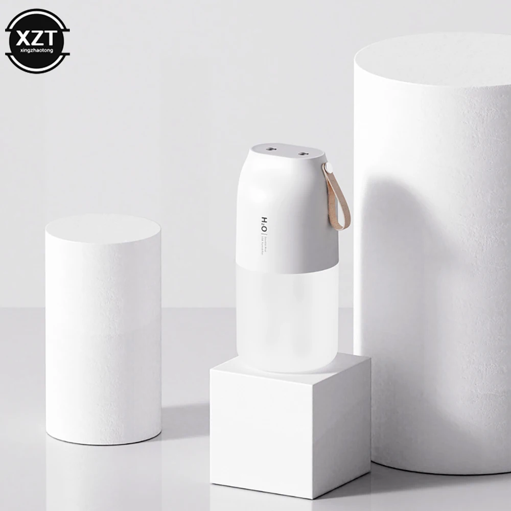 Wireless Air Humidifier Aroma Diffuser 2000mAh Battery Rechargeable Double Nozzle Essential Oil Diffuser Mist Maker Humidifier