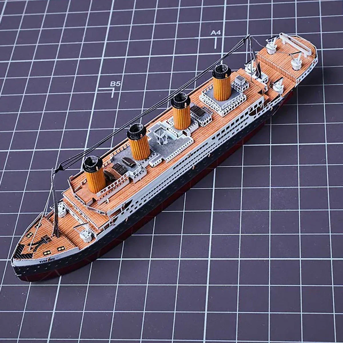 Titanic 3D Metal Puzzle model kits DIY Laser Cut Puzzles