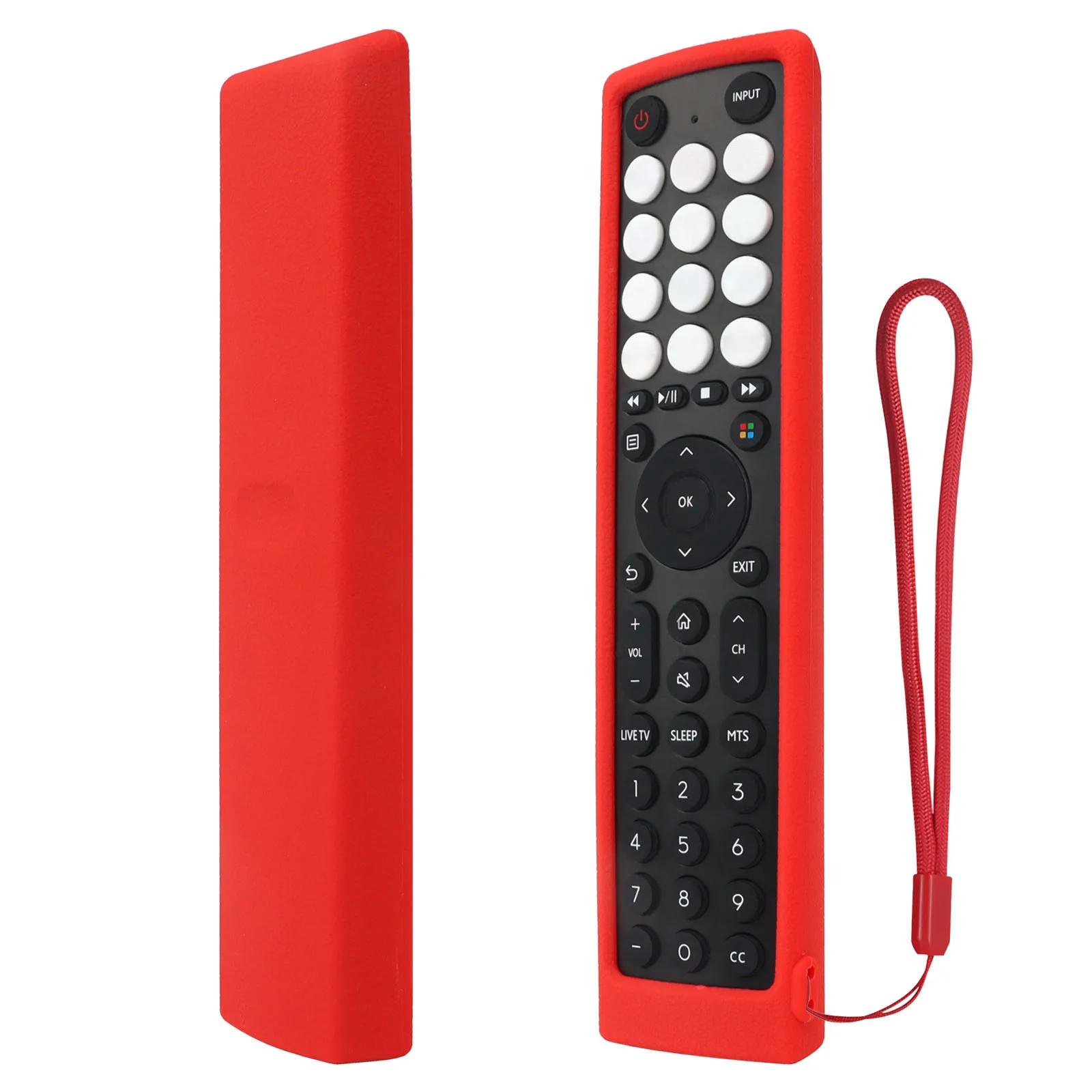 Enhanced Silicone Anti-Slip Protective Remote Control Case