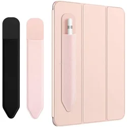 Universal Stylus Pen Protective Sleeve with Pencil Holder (Navy)