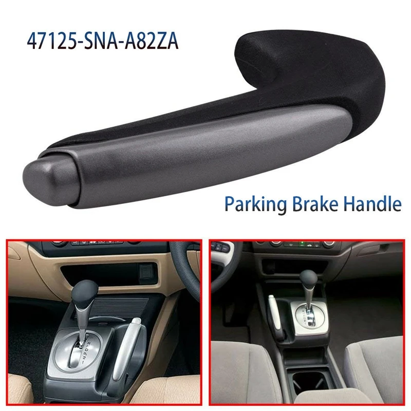 Auto Parts Hand Brake Modification Decoration Emergency Brake Parking Handle Repair Kit For Honda Civic 2006-2011