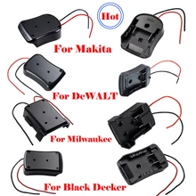

Battery Adapter Converter for Makita Dewalt Bosch Black Decker Milwaukee M18 18V Li-ion Battery DIY Adapter Power Tool Convertor