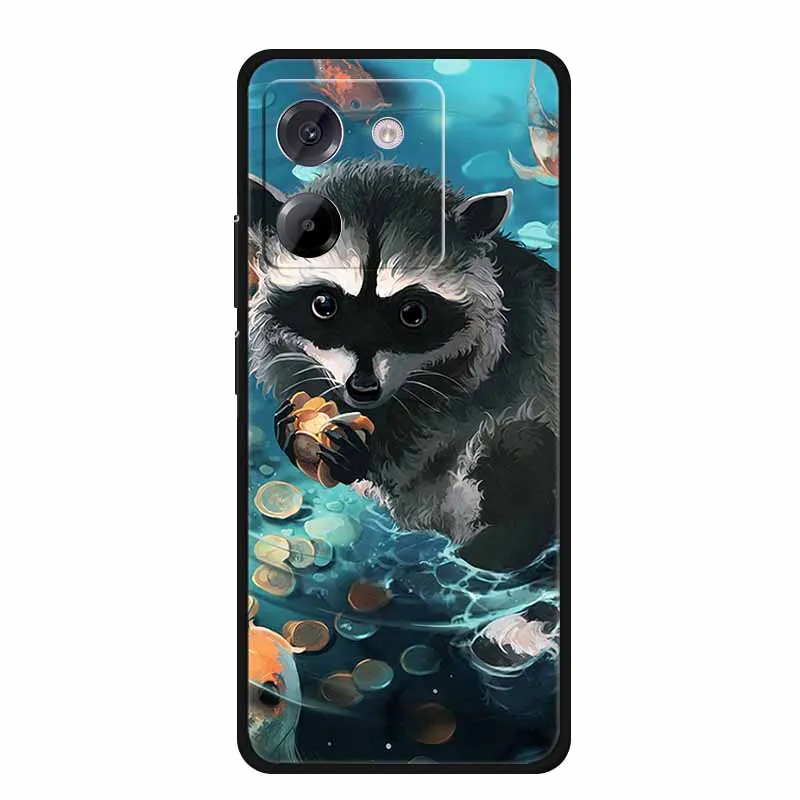 Silicone Cartoon Soft Bumper Phone Case with TPU Protective Cover