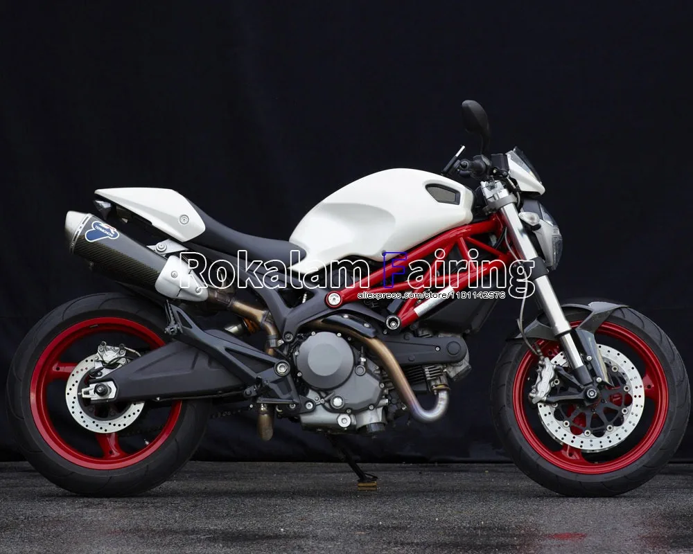 For Ducati Fairing Kit 696 796 795 20092013 M1000 M1100 Full White Cheap Motorcycle Fairings