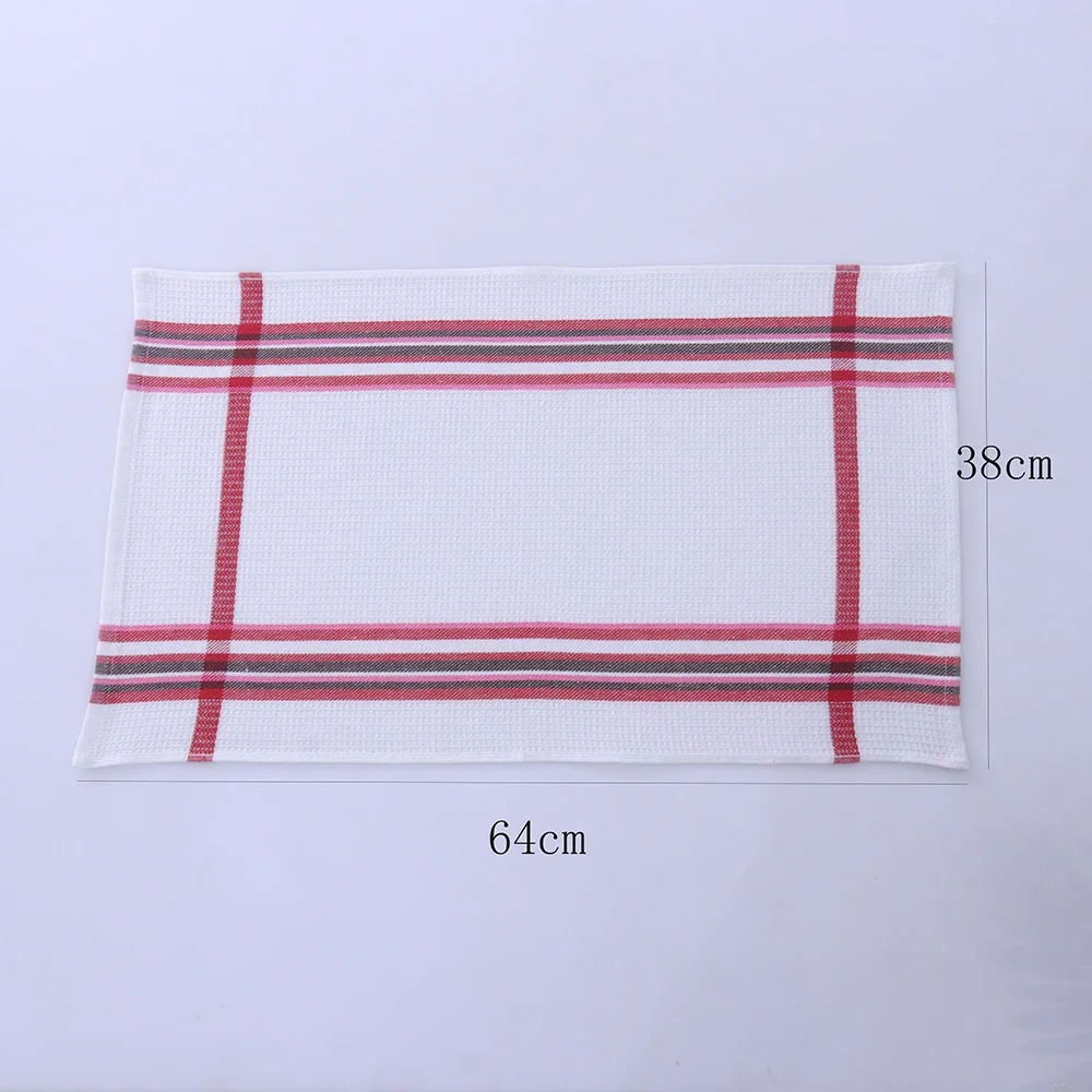 Kitchen Towel Placemat Thickened Cotton Cup Cloth Mat for Hotel Restaurant Kitchen Accessories Cleaning Tools Coaster