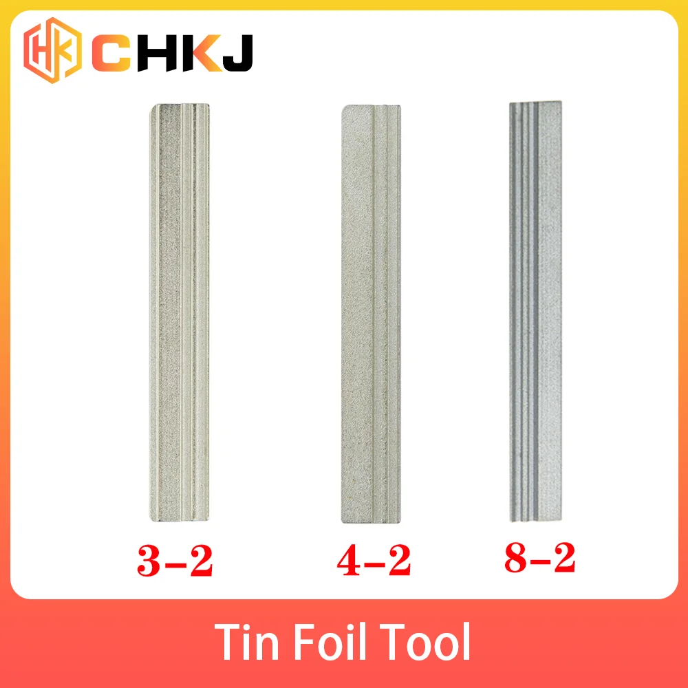 Locksmith Extractor Tools Locksmith Tools Lock Pick Tools Lock Repair Tool Lock Pick Set Tin Foil Key Multipurpose Tool Multi Purpose Tool 1PCS Tin Foil Tool AB Film Groove Side No Groove Side