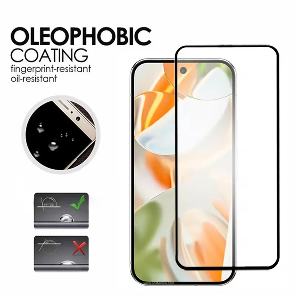 Premium 5-Pack Clear Tempered Glass Screen Protector Film Cover