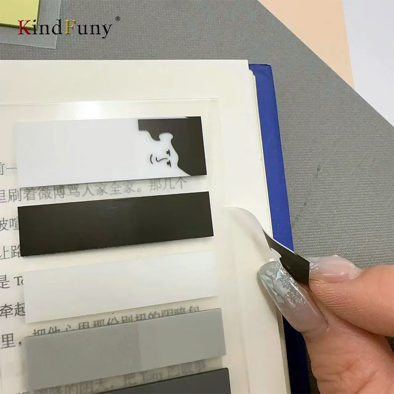KindFuny 400 Sheets Index Memo Pad Sticky Notes Paper Sticker Notepad Bookmark School Supplies Kawaii Stationery 5
