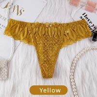 Femmes Sexy sous-vêtements en dentelle Lingerie culotte string brève string femmes culottes 4