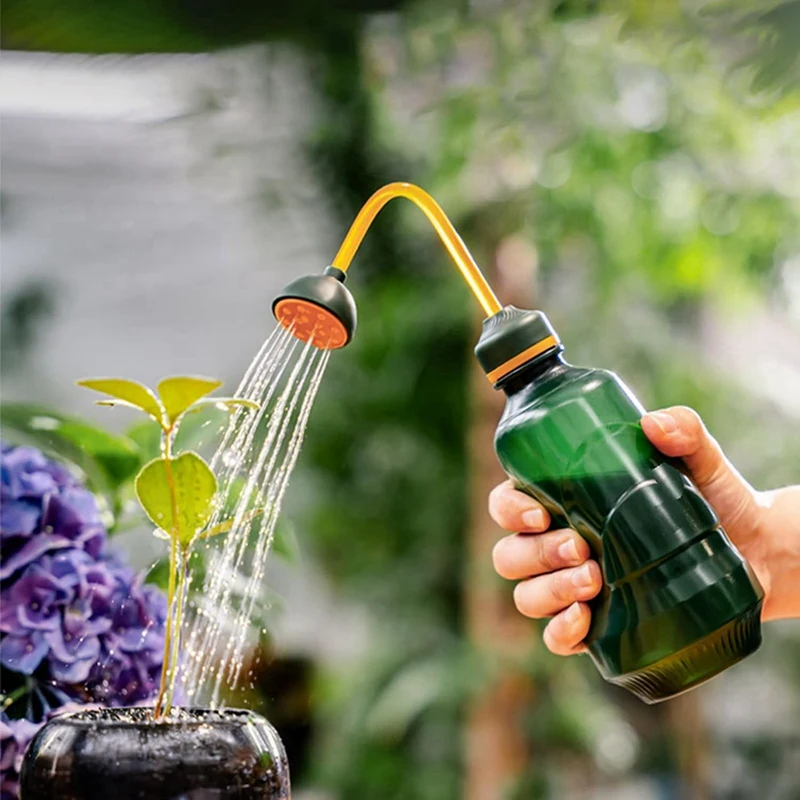 KEKA Watering Can For Seedlings, Small Watering Can For House Plant Garden Flower 0.45L