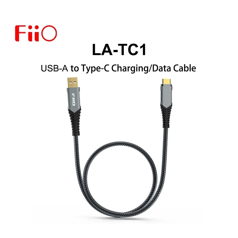 USB C Cable FiiO LA-TC1 USB-A to Type-C Charging/Data Cable