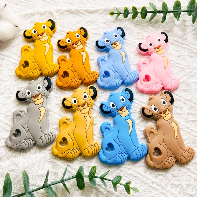 5/10pcs BPA-Free Silicone Baby Teether For Teeth DIY Silicone Beads Pacifier Clip Baby Accessories Rodent Molars Baby Toy