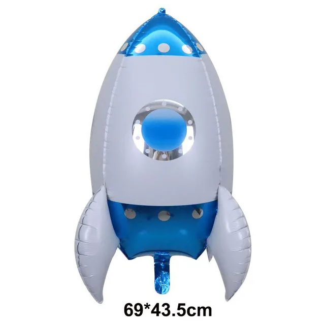 3D 로켓 풍선은 소년들의 생일 파티에서 인기 있는 키즈 풍선 장난감입니다.