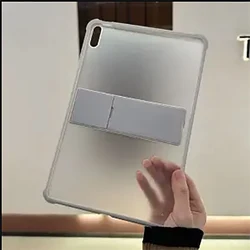 Durable Stand Cover Case for Huawei MatePad - Hard PC+TPU Protection (Gray)