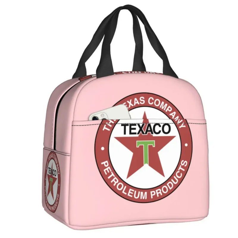 

Texaco Insulated Bag for Women Portable Cooler Thermal Lunch Box Outdoor Camping Travel Picnic Food Container Bags