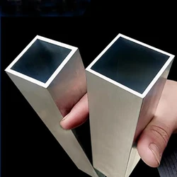Versatile Aluminium Square Tube - Multiple Size Options Available - 40x80x3mm (Length 500mm 1pc)