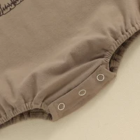 2024-01-02 Lioraitiin Summer Baby Boy Girl Clothes Western Cow Print Oversized Bubble Romper Short SleeveT Shirt Jumpsuit Outfit 6