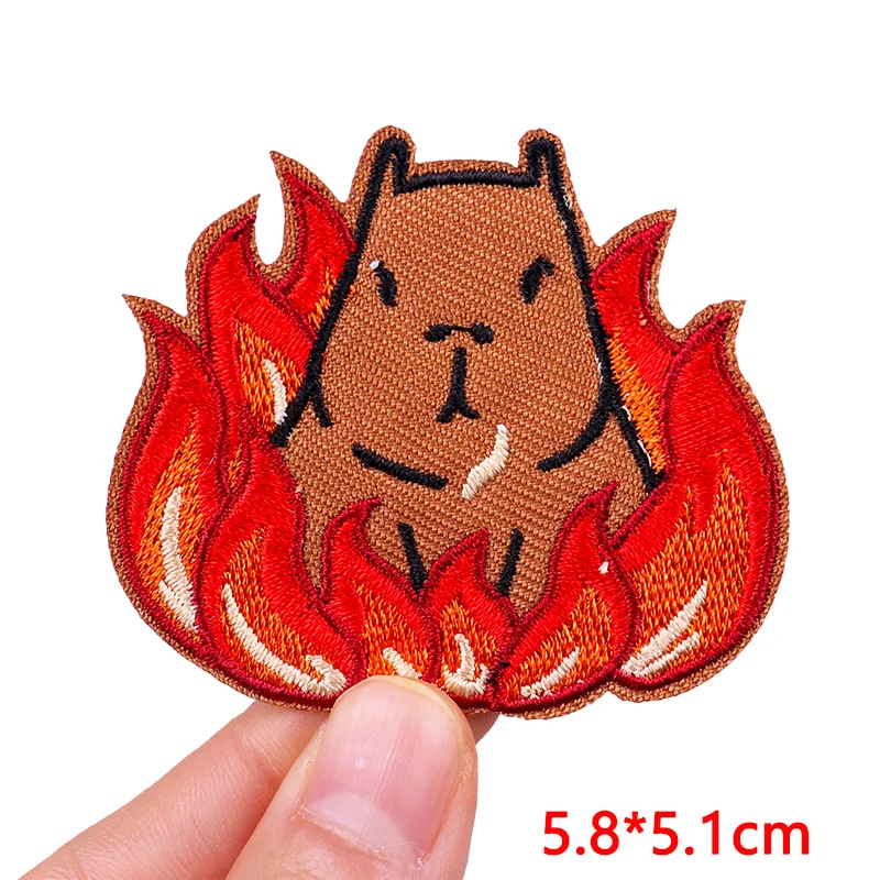 Neue Tier katze Stickerei Patch Tier Patch Eisen auf Patches für Kleidung Jacken nähen Applique Cartoon Patches für Kleidung DIY – Detail 13