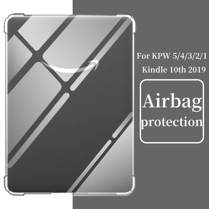 Per Kpw 5/4/3/2/1 Custodia Trasparente Per Kindle 10Th Cover Per Oasis 9/10Th Soft Cover Per 2019 All-New Kindle 10Th 2022 Funda