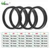 UXCELL 4Pcs 70.1mm to 54.1mm 56.6mm 57.1mm 60.1mm 63.5mm 65.1mm 66.1mm 67.1mm Car Tire Centering Hub Centric Rings Wheel 1
