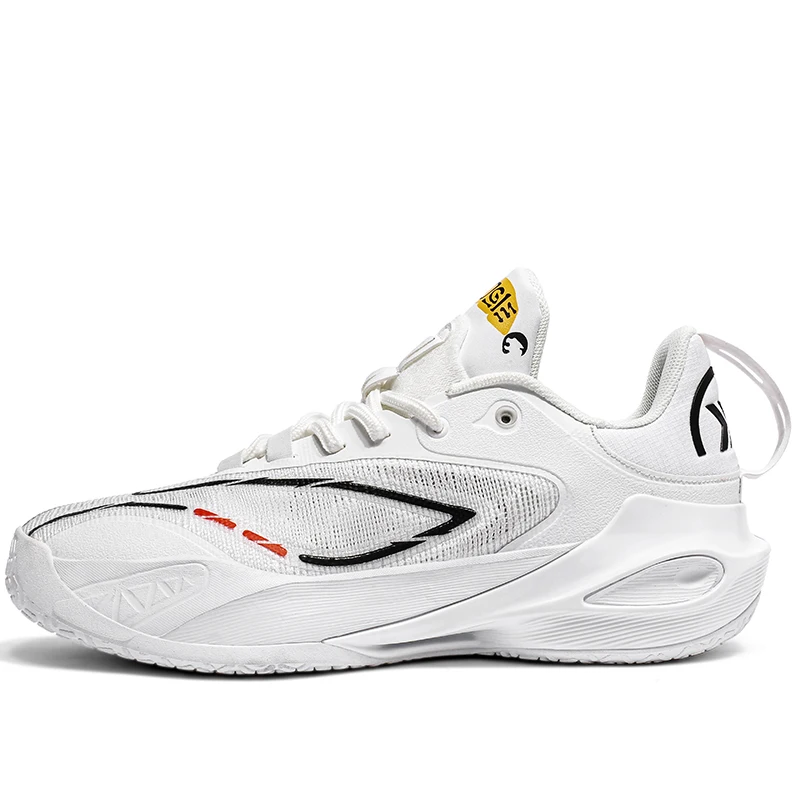 Men's Women's High Rebound Cushioning Basketball Shoes Lightweight and Comfortable Sports Shoes Rubber Non-slip Trai