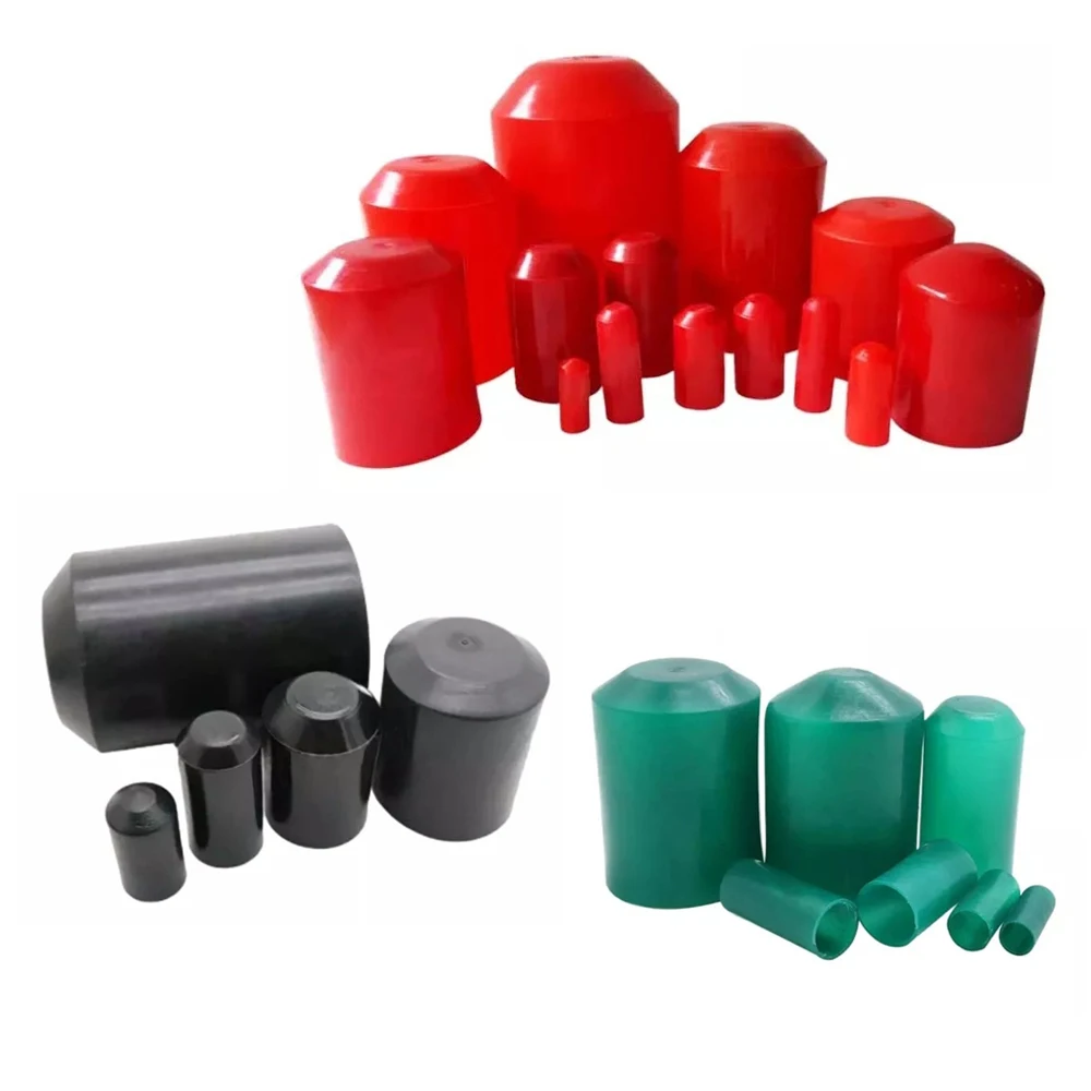 Adhesive Glue Lined Heat Shrink End Cap &Oslash; 8mm-130mm 2:1 Heatshrink Insulation Seal 5Pcs
