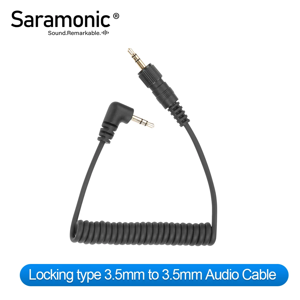 

Saramonic SR-UM10-C35 XLR/3.5mm Replacement Output Cable for UwMic9/UwMic10/UwMic15/VmicLink5/VmicLink5 HiFi