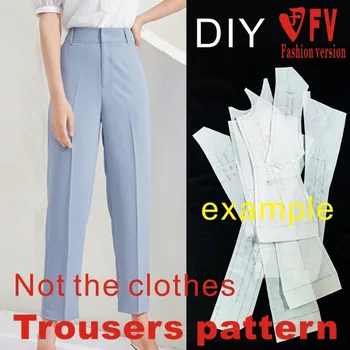 Women’s High-Waist Pants Pattern 1