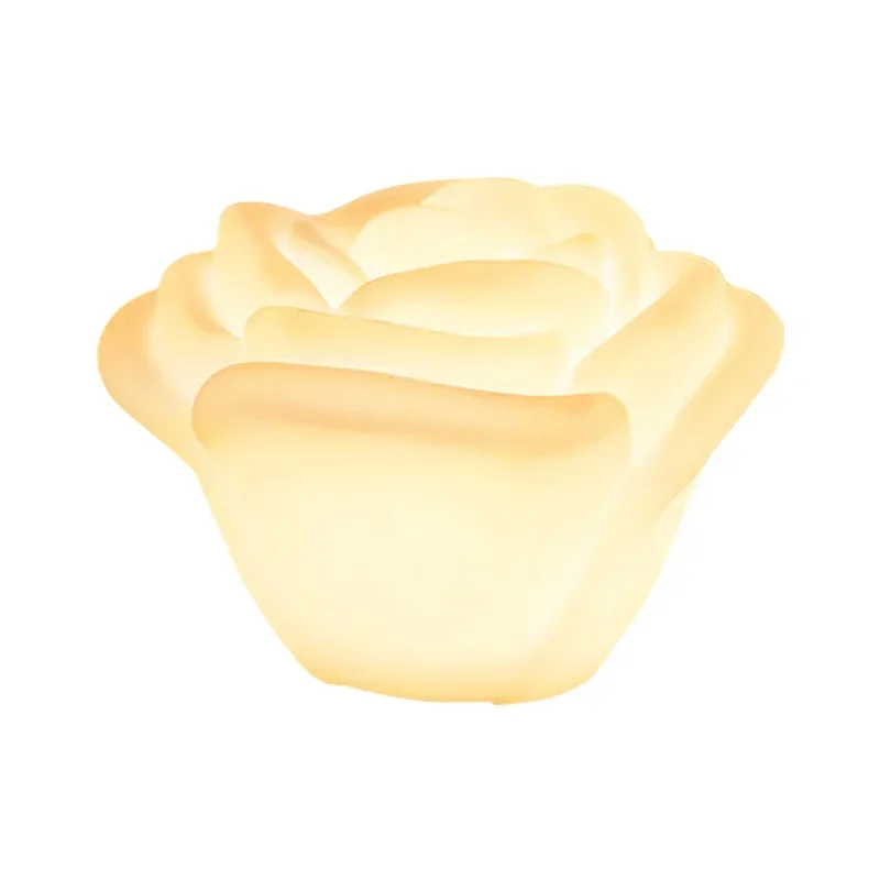 Nordic Petal Floor Light Cream Wind Night Light for Bedroom Living Room Decorative Lamp Luxury Vertical Lamp for Homes