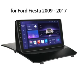 Autoradio Android pour Ford Fi.C. 2009-2017, Carplay, 4G, DSP, Écran QLED, 2Din, Limitation de l'autoradio, Lecteur vidéo, GPS, Unité principale, BT