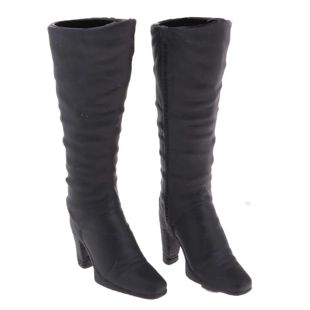 

1/6 Scale for 12 Inch Action Figure Shoes Mid-calf Knee High Boots