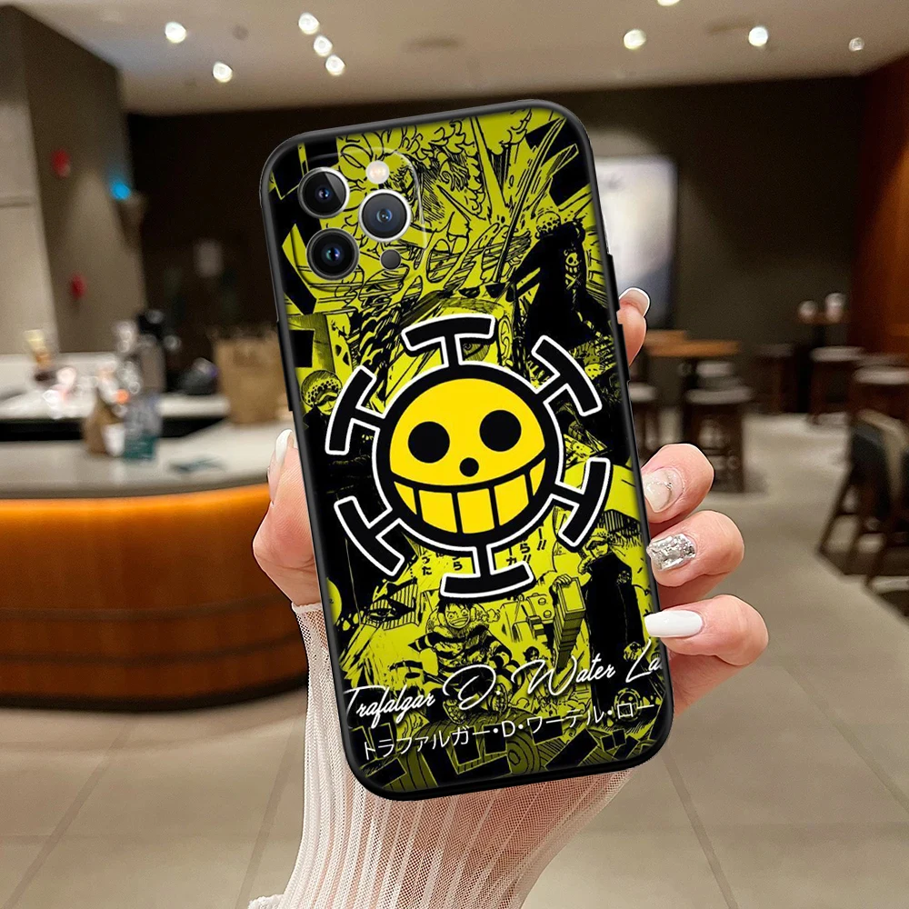 Premium One Piece Law High-End Shell Phone Case